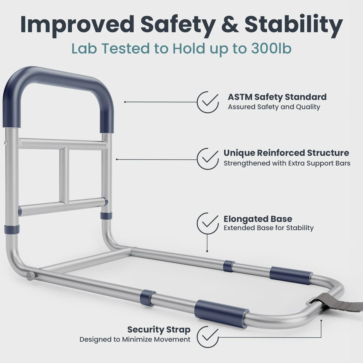 Bed Rails for Elderly Adults Safety - Image 5