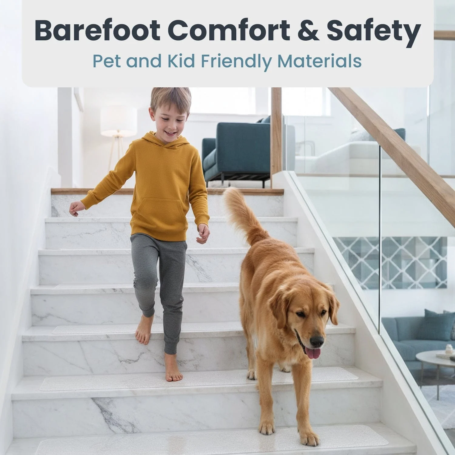 Clear Indoor Anti Slip Stair Tape - Image 7