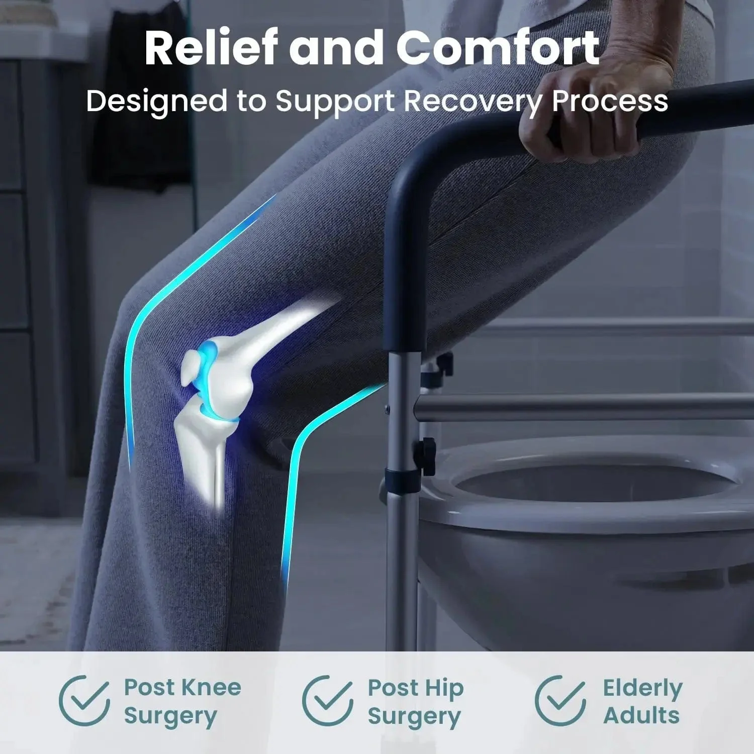 Toilet Safety Rail (350lb) - Image 16