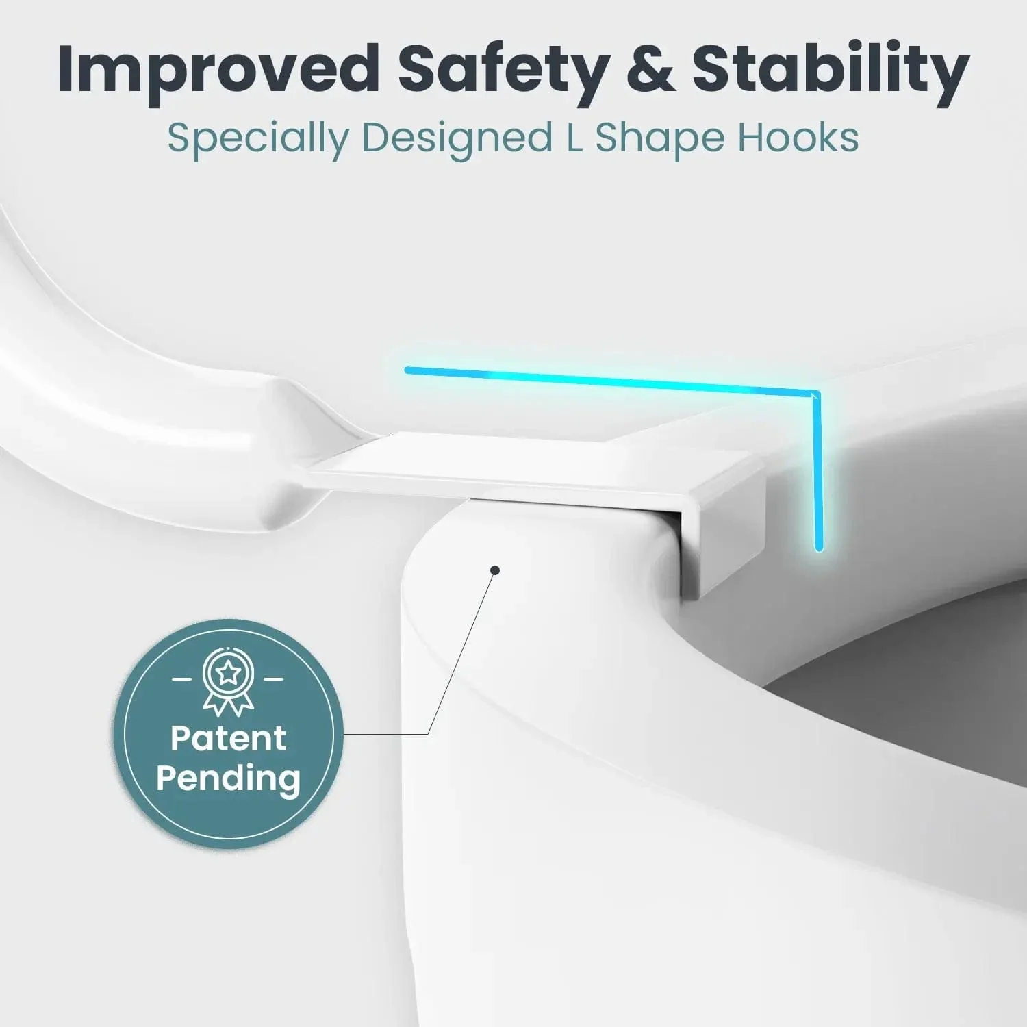 Toilet Seat with Handles (250lb) - Image 4