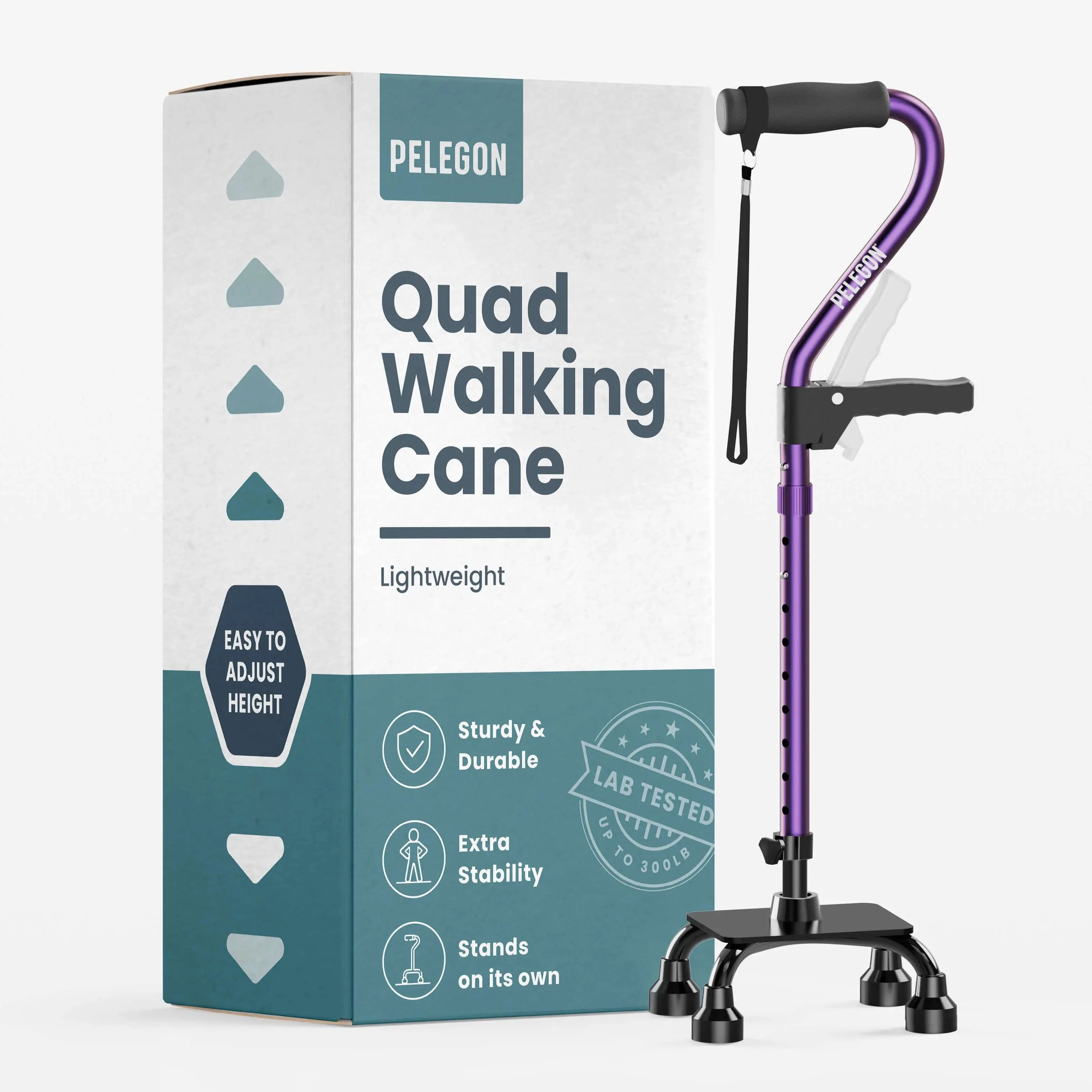 Quad Cane With Handle - Image 4
