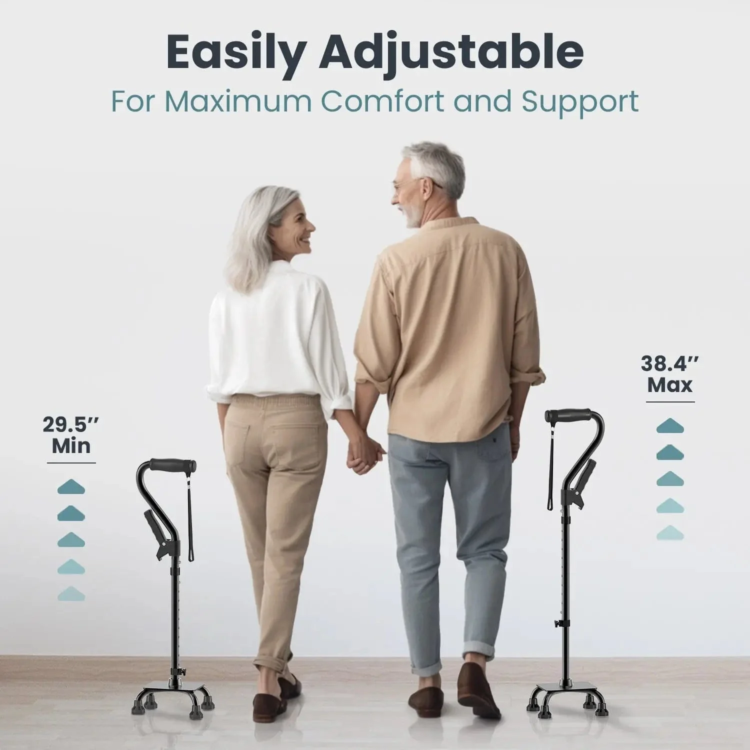 Quad Cane With Handle - Image 6