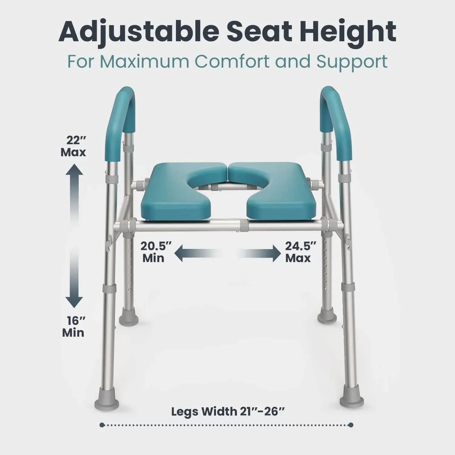 Raised Toilet Seat (400lb) - Image 4