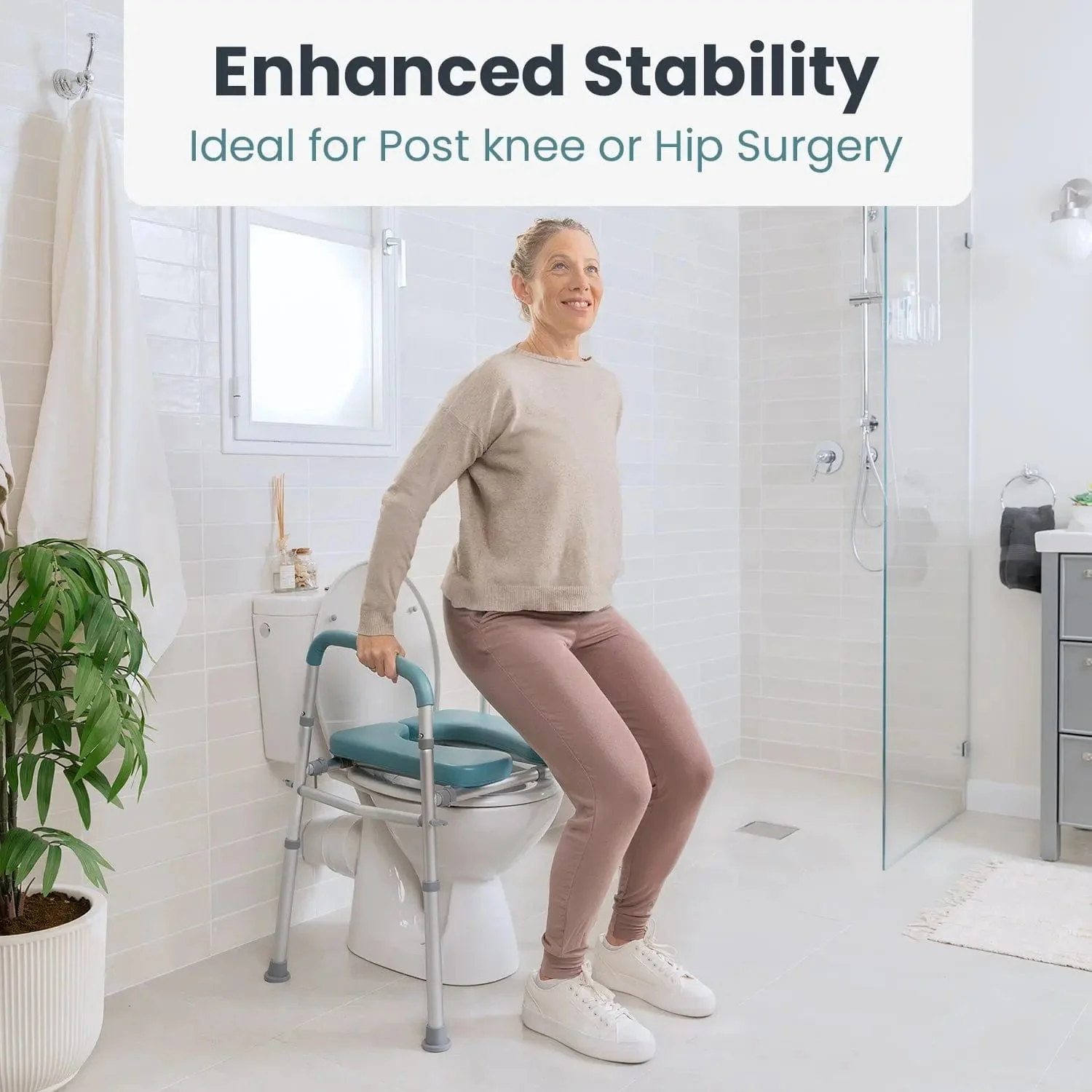 Raised Toilet Seat (400lb) - Image 5