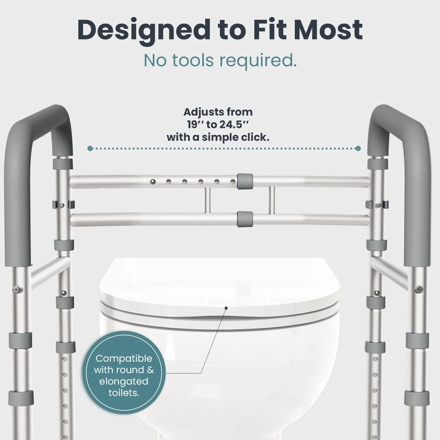 Toilet Safety Rail (350lb) - Image 14