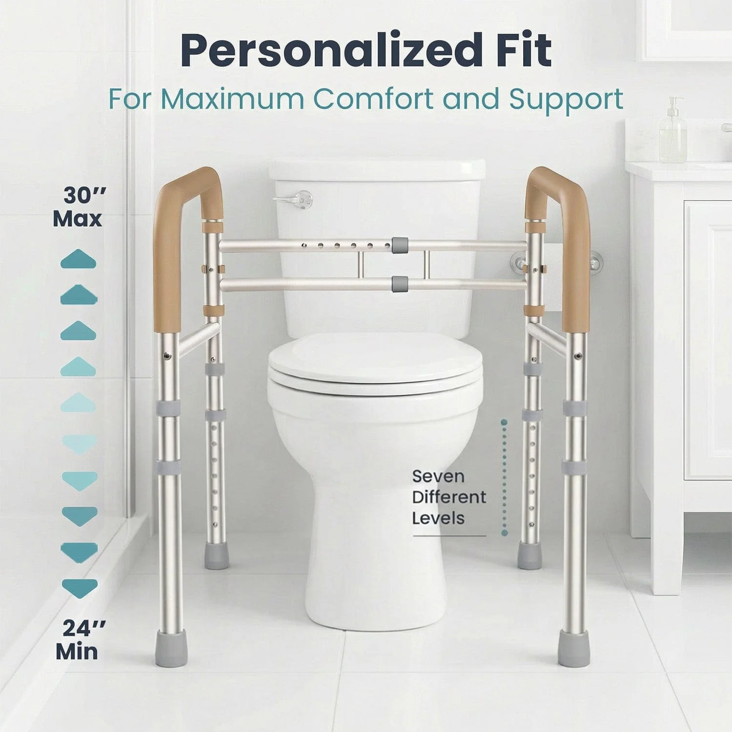 Toilet Safety Rail (350lb) - Image 18