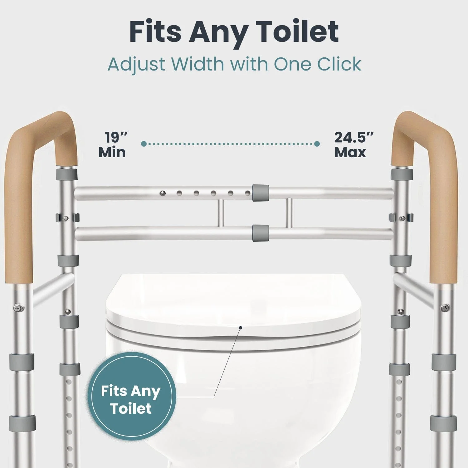 Toilet Safety Rail (350lb) - Image 19