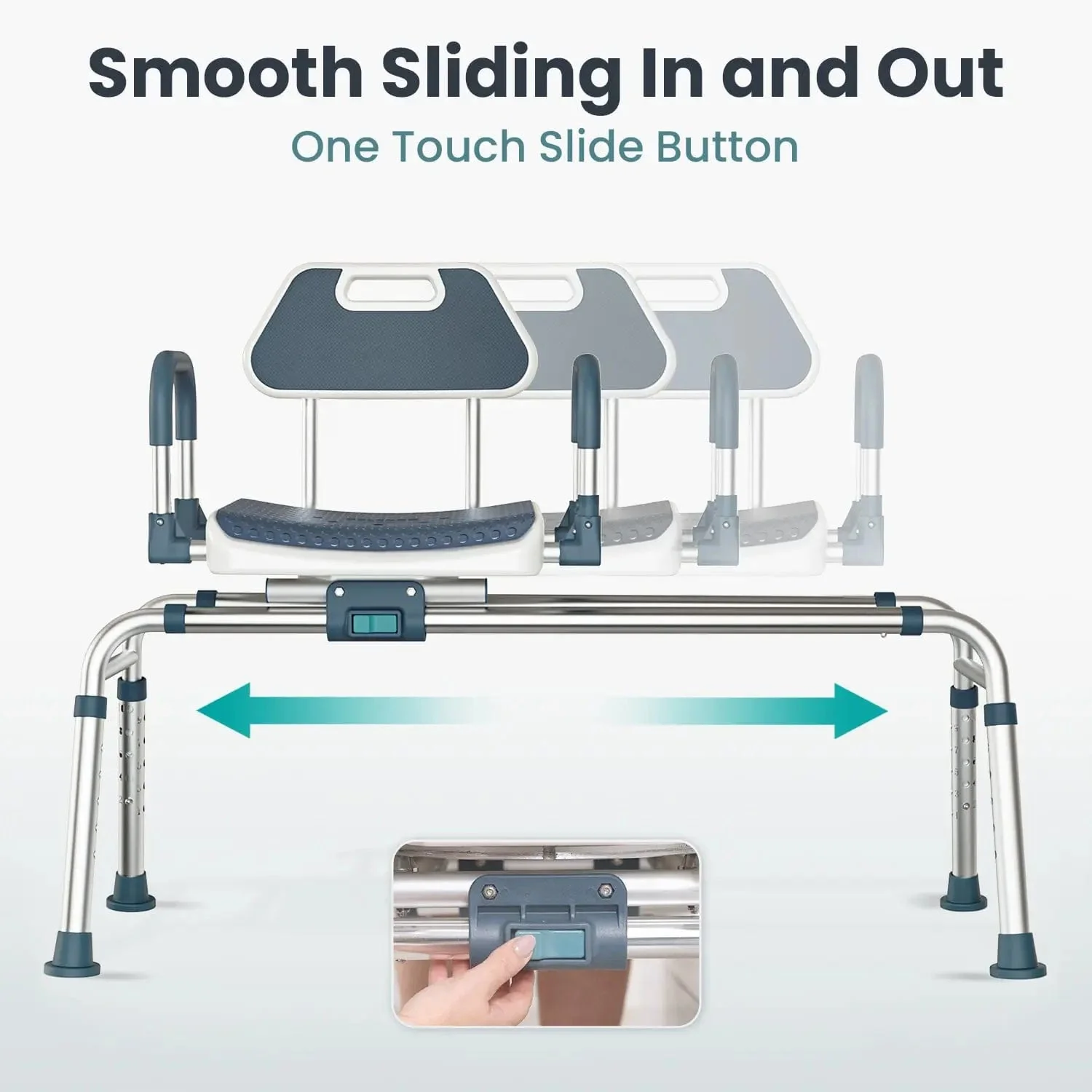 Swivel Shower Chair Transfer Bench - Image 5